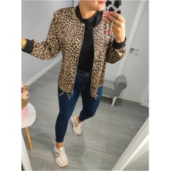 BOMBER LEOPARDO PEQUEÑO