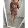 VESTIDO NIDO GRANATE