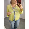 BLUSA LAZOS RAYA AMARILLO