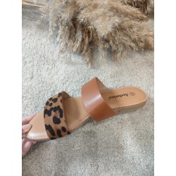 SANDALIA ANIMAL PRINT LEOPARDO