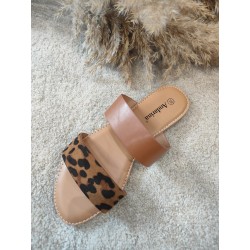 SANDALIA ANIMAL PRINT LEOPARDO