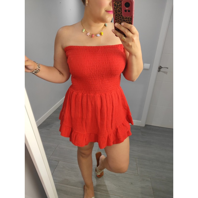 MONO CORTO P.HONOR ROJO