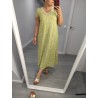 VESTIDO ESTAMPADOLEOPARDO /ORO VERDE