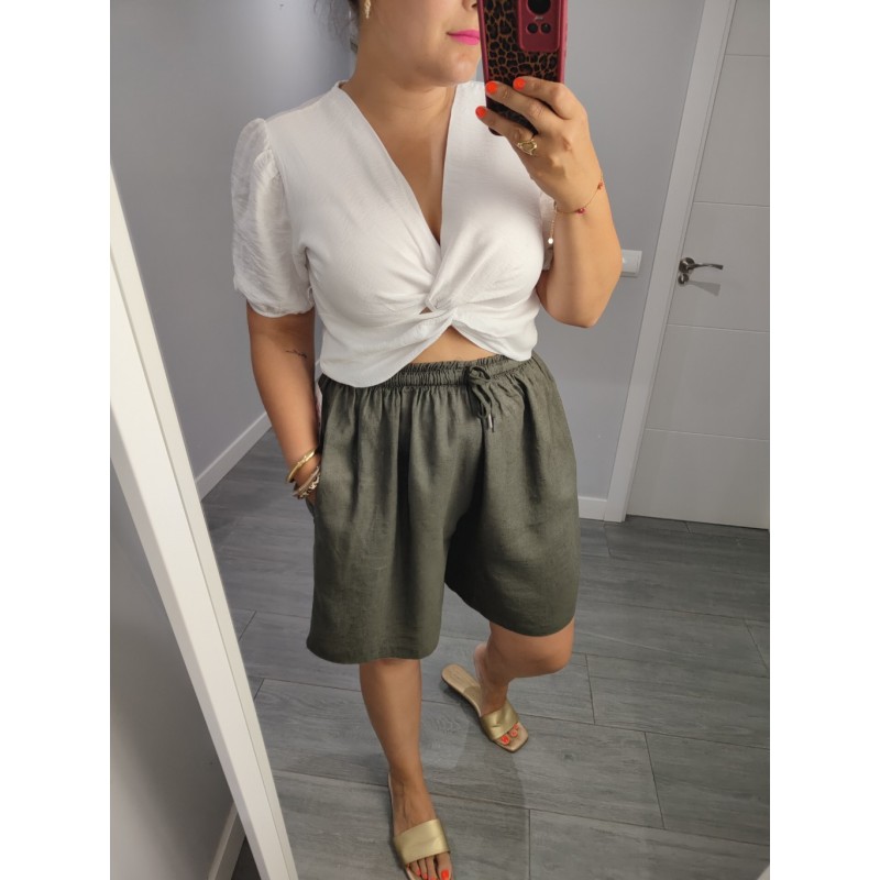 CAMISETA NUDO BLANCA