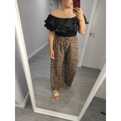 BLUSA MAXIVOLANTE NEGRO
