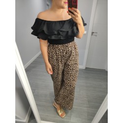 BLUSA MAXIVOLANTE NEGRO