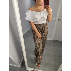 BLUSA MAXIVOLANTE BLANCO