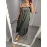 VESTIDO DETALLE NIDO VERDE