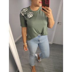 CAMISETA LAZO CEBRA VERDE