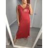 VESTIDO PECES GRANATE
