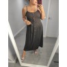 VESTIDO ABOTONADO MARRON