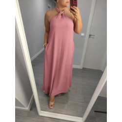 VESTIDO ESTRELLA ROSA