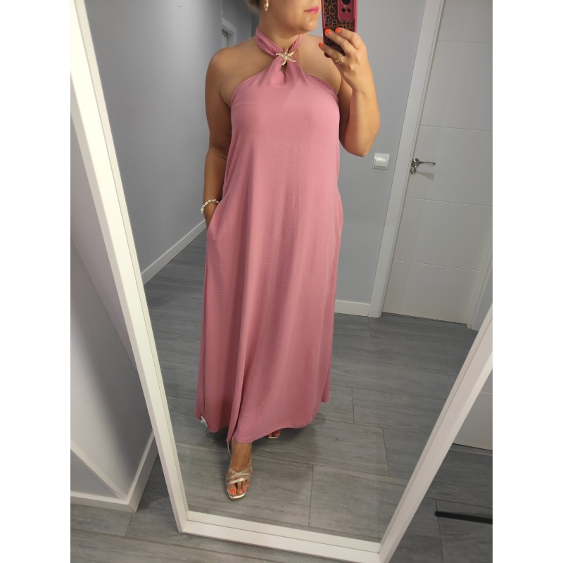 VESTIDO ESTRELLA ROSA