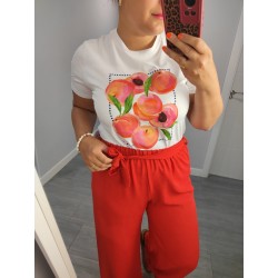 CAMISETA MELOCOTON