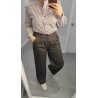BLUSA RAYA MARRON